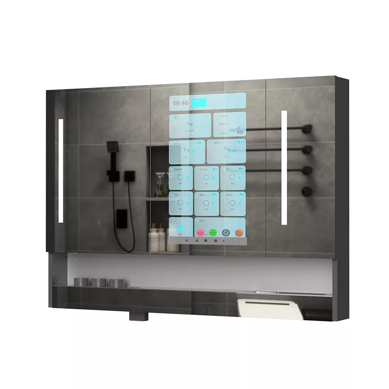Mobile a specchio da bagno intelligente di grafene
